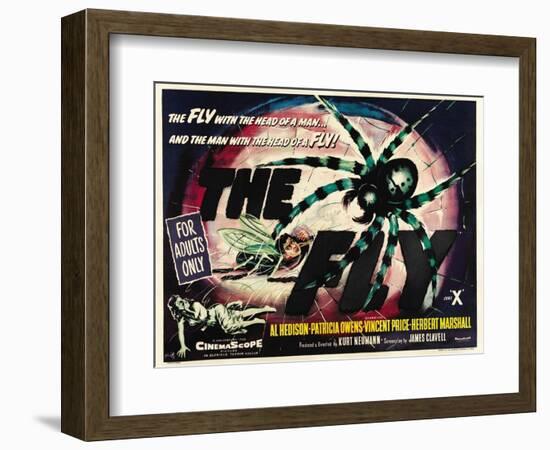 The Fly, 1958, Directed by Kurt Neumann-null-Framed Giclee Print