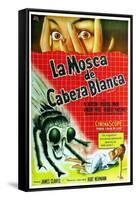 The Fly, Argentine Movie Poster, 1958-null-Framed Stretched Canvas