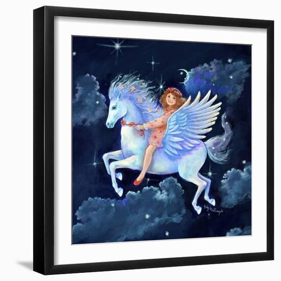 The Fly-Away-Horse-Judy Mastrangelo-Framed Giclee Print