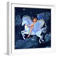 The Fly-Away-Horse-Judy Mastrangelo-Framed Giclee Print