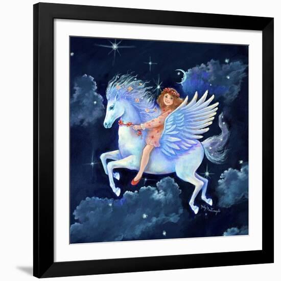 The Fly-Away-Horse-Judy Mastrangelo-Framed Giclee Print