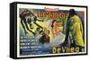 The Fly, Belgian Movie Poster, 1958-null-Framed Stretched Canvas