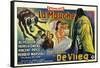 The Fly, Belgian Movie Poster, 1958-null-Framed Stretched Canvas