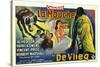 The Fly, Belgian Movie Poster, 1958-null-Stretched Canvas