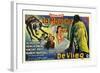 The Fly, Belgian Movie Poster, 1958-null-Framed Art Print