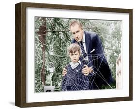 The Fly, Charles Herbert, Vincent Price, 1958-null-Framed Photo