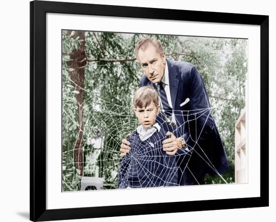 The Fly, Charles Herbert, Vincent Price, 1958-null-Framed Photo