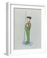 The Fly Fisherman-Simon Dyer-Framed Premium Giclee Print