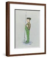 The Fly Fisherman-Simon Dyer-Framed Premium Giclee Print