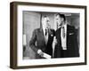 The Fly, from Left, Herbert Marshall, Vincent Price, 1958-null-Framed Photo