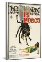 The Fly, Spanish Movie Poster, 1958-null-Framed Art Print