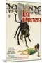 The Fly, Spanish Movie Poster, 1958-null-Mounted Art Print