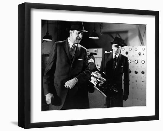 The Fly, Vincent Price, Herbert Marshall, 1958-null-Framed Photo