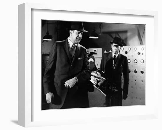 The Fly, Vincent Price, Herbert Marshall, 1958-null-Framed Photo