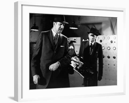 The Fly, Vincent Price, Herbert Marshall, 1958-null-Framed Photo