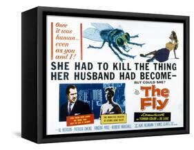 The Fly, Vincent Price, Patricia Owens, 1958-null-Framed Stretched Canvas