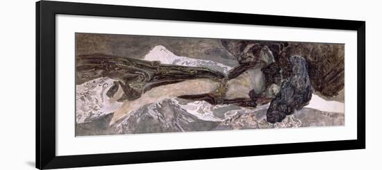 The Flying Demon, 1899-Mikhail Aleksandrovich Vrubel-Framed Giclee Print