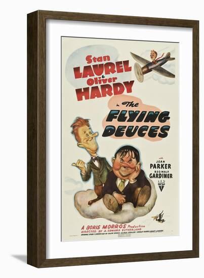 The Flying Deuces, 1939-null-Framed Giclee Print