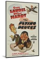 The Flying Deuces, Stan Laurel, Oliver Hardy, 1939-null-Mounted Photo