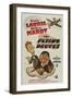 The Flying Deuces, Stan Laurel, Oliver Hardy, 1939-null-Framed Photo