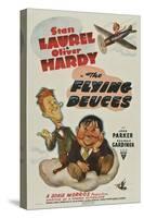 The Flying Deuces, Stan Laurel, Oliver Hardy, 1939-null-Stretched Canvas