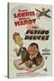 The Flying Deuces, Stan Laurel, Oliver Hardy, 1939-null-Stretched Canvas