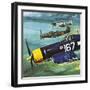 The Flying Ghosts-Gerry Wood-Framed Premium Giclee Print