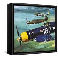 The Flying Ghosts-Gerry Wood-Framed Stretched Canvas