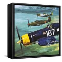 The Flying Ghosts-Gerry Wood-Framed Stretched Canvas
