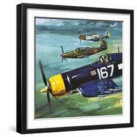 The Flying Ghosts-Gerry Wood-Framed Giclee Print