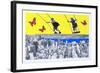 The flying girls-Anne Storno-Framed Giclee Print