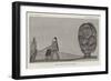 The Flying Head Put to Flight-null-Framed Giclee Print