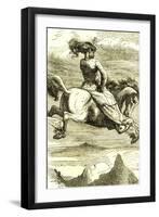 The Flying Horse 1866-null-Framed Giclee Print