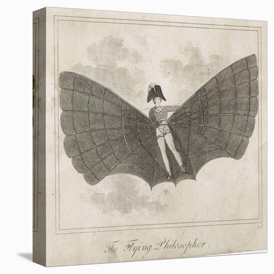 The Flying Man, a Proposal from the Napoleonic Era-null-Stretched Canvas