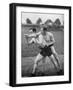 The Flying Mare Outside, Wrestling Display, Aldershot, Hampshire, 1896-Gregory & Co-Framed Giclee Print