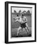 The Flying Mare Outside, Wrestling Display, Aldershot, Hampshire, 1896-Gregory & Co-Framed Giclee Print