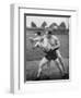 The Flying Mare Outside, Wrestling Display, Aldershot, Hampshire, 1896-Gregory & Co-Framed Giclee Print