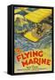 The Flying Marine-null-Framed Stretched Canvas