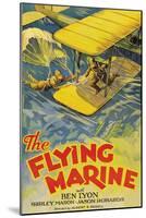 The Flying Marine-null-Mounted Art Print