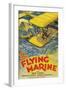 The Flying Marine-null-Framed Art Print