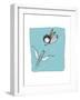 The Flying Pencil-Carla Martell-Framed Giclee Print