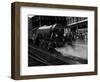 The Flying Scotsman 1973 Victoria Station Manchester-null-Framed Photographic Print