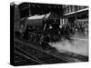 The Flying Scotsman 1973 Victoria Station Manchester-null-Stretched Canvas