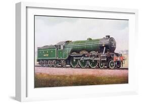 The 'Flying Scotsman' of the London and North Eastern Railway, Illustration from 'The Book of the…-English School-Framed Giclee Print