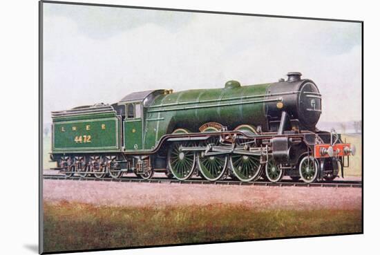 The 'Flying Scotsman' of the London and North Eastern Railway, Illustration from 'The Book of the…-English School-Mounted Giclee Print