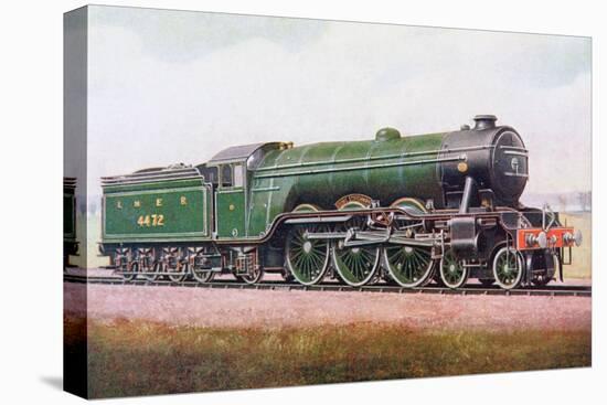 The 'Flying Scotsman' of the London and North Eastern Railway, Illustration from 'The Book of the…-English School-Stretched Canvas