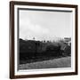 The Flying Scotsman Passing under a Bridge at Speed, Near Selby, North Yorkshire, 1968-Michael Walters-Framed Photographic Print