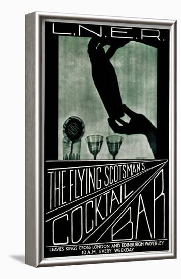 The Flying Scotsman's Cocktail Bar-null-Framed Art Print