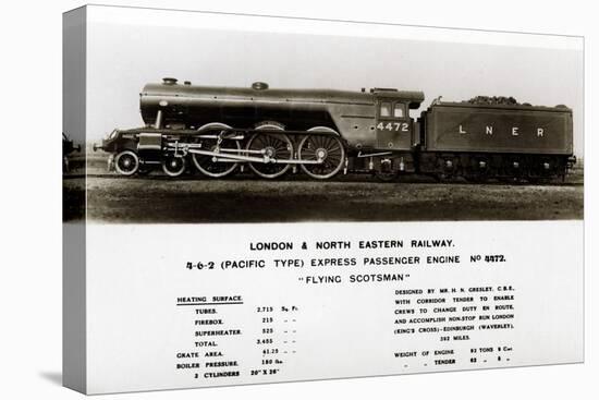 The 'Flying Scotsman' Steam Locomotive, 20th Century-null-Stretched Canvas