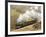 The Flying Scotsman steam locomotive arriving at Goathland station on the North Yorkshire Moors Rai-John Potter-Framed Photographic Print